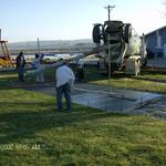 Concrete Tetherball Court